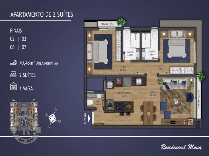 Foto 19 - Apartamento De Dois Dormitórios Em Canela em Canela, bairro CENTRO