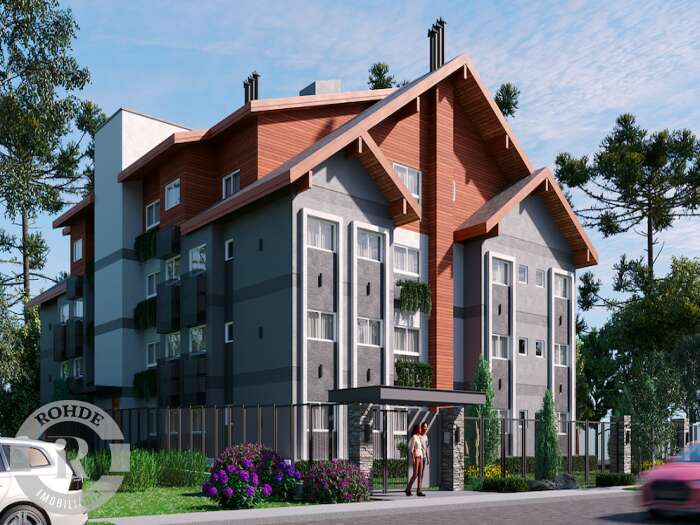 1 - Apartamento De 2 Dormitórios Em Gramado em gramadoFloresta