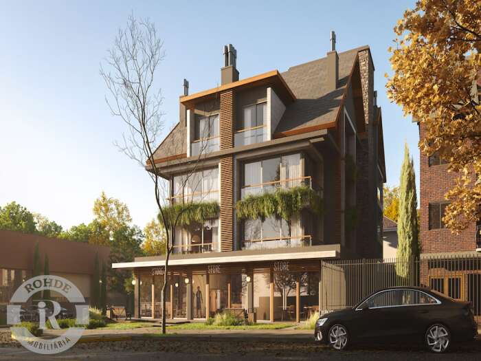 4 - Apartamento De 1 Dormitório Em Gramado em gramadoCENTRO