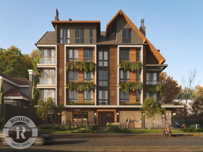 3 - Apartamento De 1 Dormitório Em Gramado em gramadoCENTRO