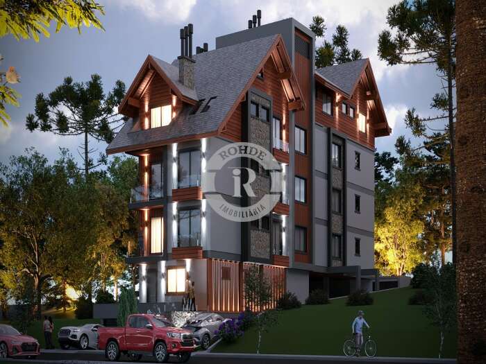 3 - Apartamento De 2 Dormitórios Em Gramado em gramadoCENTRO