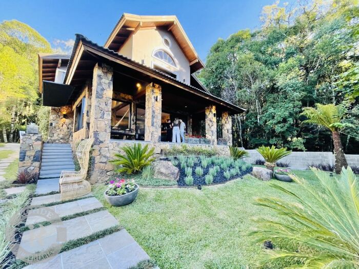 1 - Casa De 4 Dormitórios Em Gramado em gramadoSaint Moritz