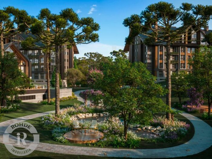 Foto 9 - Apartamento De 2 Dormitórios Em Gramado em Gramado, bairro Lago Negro