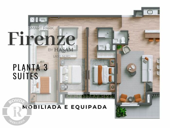 2 - Apartamento De 3 Dormitórios Em Gramado em gramadoLago Negro