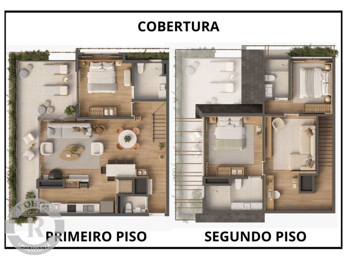 2 - Apartamento 3 Dormitórios Duplex No Casa Cipó Bavária em gramadoBavária