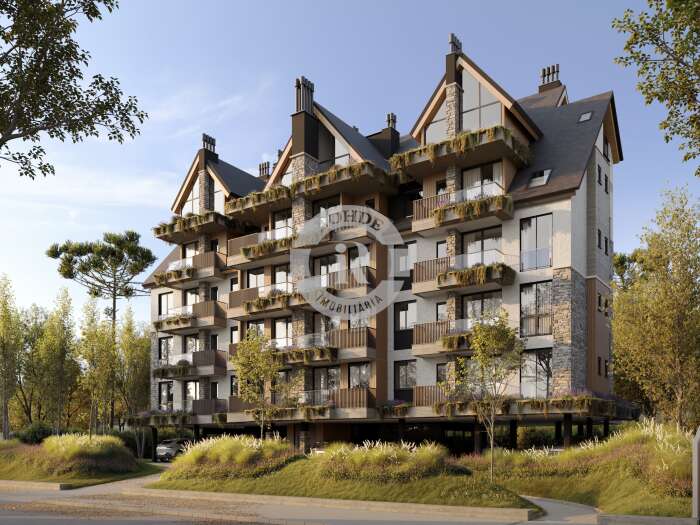 1 - Apartamento De 2 Dormitórios No Topo Em Gramado em gramadoCENTRO