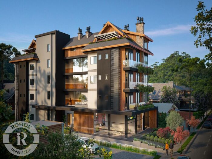 2 - Apartamento De 1 Dormitório Em Gramado em gramadoCENTRO