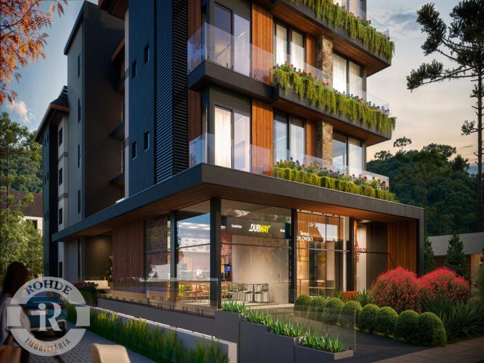 3 - Apartamento De 1 Dormitório Em Gramado em gramadoCENTRO