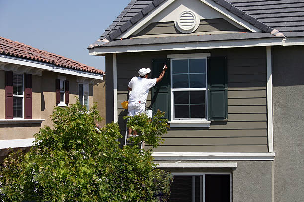 What is the difference between interior and exterior painting services from local painters in Overland Park?