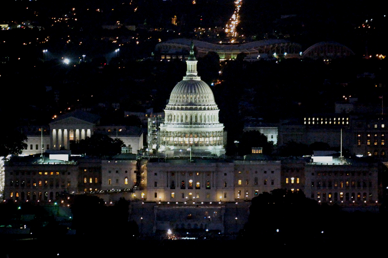 U.S. Capitol in Lights