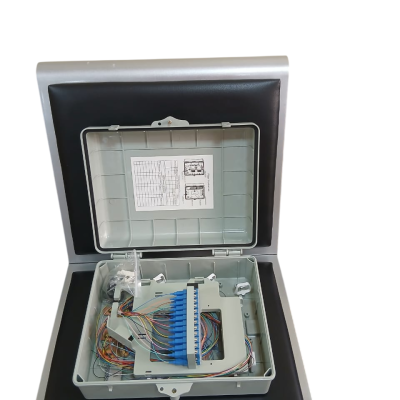 1×24 Indoor FAT Box with SC/UPC Adapters & Pigtails