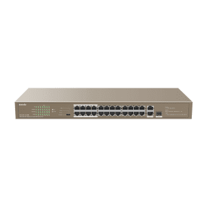 TENDA 24FE+2GE/1SFP Desktop/Rackmount Switch