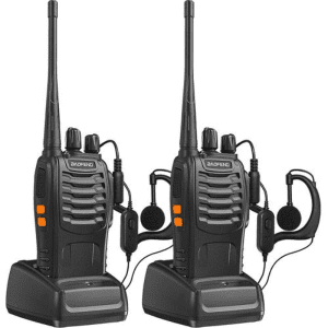Baofeng Walkie Talkies 888S Rechargeable Radio Handheld Two Way Radio – pack of 3