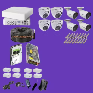 Hikvision 10 cctv smart hybrid cameras 16 channel dvr with 200m cable & 2TB HDD