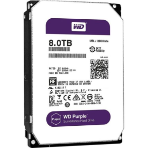 WD Surveillance 8TB Purple Hard Drive
