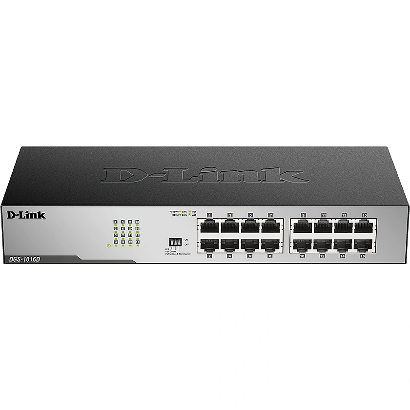 16 port unmanaged switch