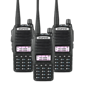 Baofeng Radio Call Walkie Talkie UV82 5W 3 Piece 5-8 Km Range