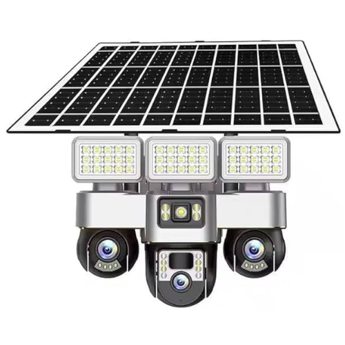 V380Pro 4G Triple Lens Solar Security Cameras