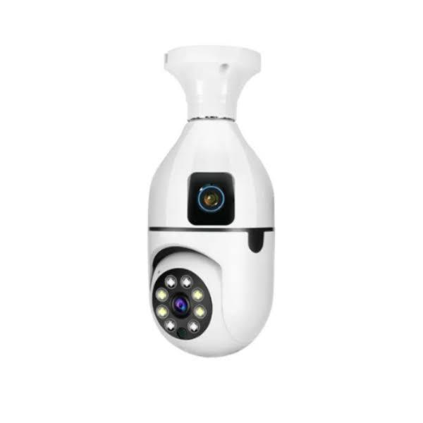 Rotating PTZ Wireless Wi-Fi Nanny CCTV Bulb Security Camera
