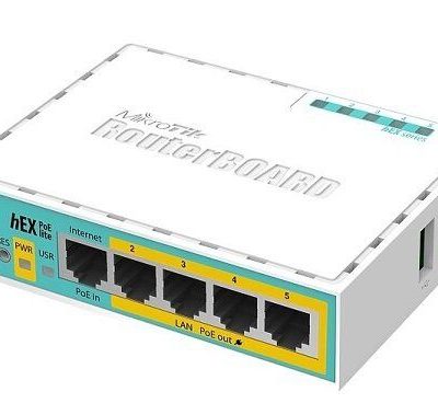 Mikrotik RB750UPR2 hEX PoE Lite