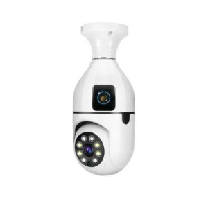 Rotating PTZ Wireless Wi-Fi Nanny CCTV Bulb Security Camera