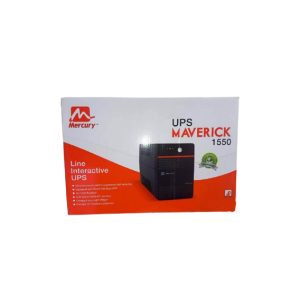 Mercury Maverick 850VA UPS 2 Port UK Plug Power Back UP