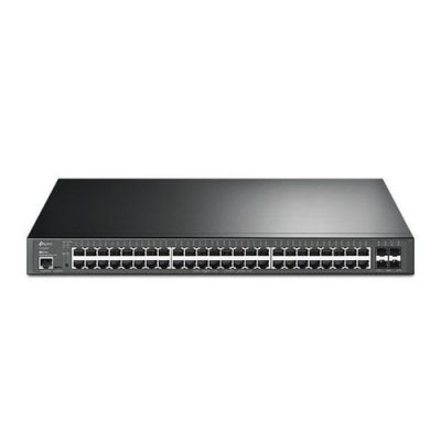 TP-Link TL-SG3452XP – 48-Port Gigabit  PoE+ Switch with 10G SFP+ Uplinks