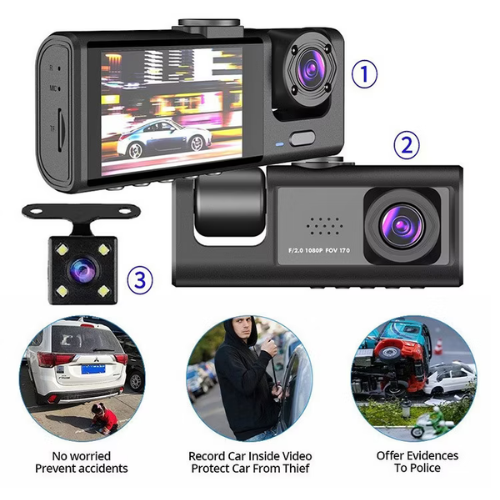 3-in-1 Dash Camera