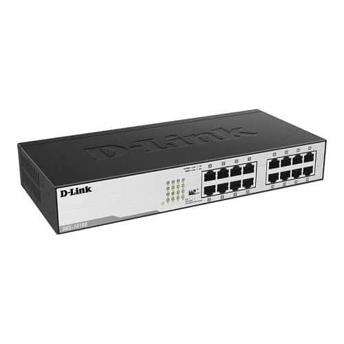 D-link 16-Port 10/100Mbps Unmanaged Desktop Switch