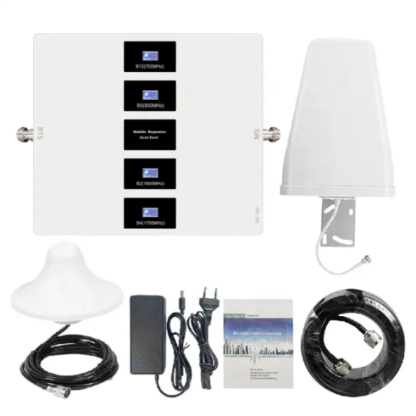 Quad Band GSM Network Signal Booster LTE