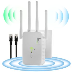 Wireless WiFi Repeater 1200Mbps Wifi Signal Booster Dual-Band 2.4G 5G WiFi Extender 802.11ac Gigabit WiFi Amplifier WPS Router