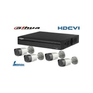 Dahua Cameras 1080P HD Secure CCTV Kit 4 Cameras