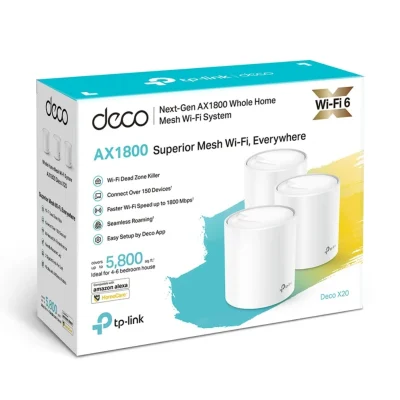 TP-LINK Deco X20-AX1800 (3-Pack)