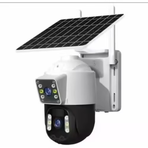 V380 Solar 4g Dual PTZ Solar Camera Outdoor 4MP