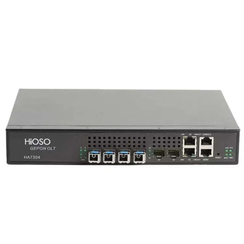 HIOSO HA7304 OLT EPON 4 Port + 4 SFP PX20++