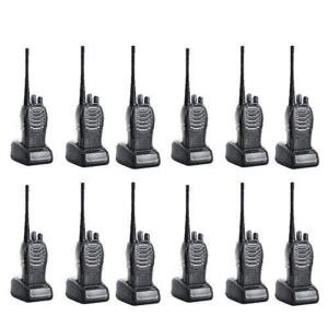 12 Pieces BF 888s Two Way Walkie Talkie Radios (12 pieces) 16 Channel