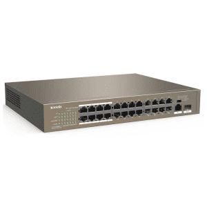 TENDA 24FE+2GE/1SFP Desktop/Rackmount Switch