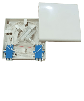 Fiber ATB loaded with LC/APC adapters