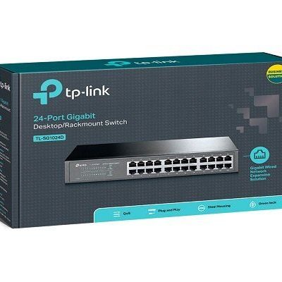 Tp-Link 24-Port Gigabit Rackmount Switch TL-SG1024D