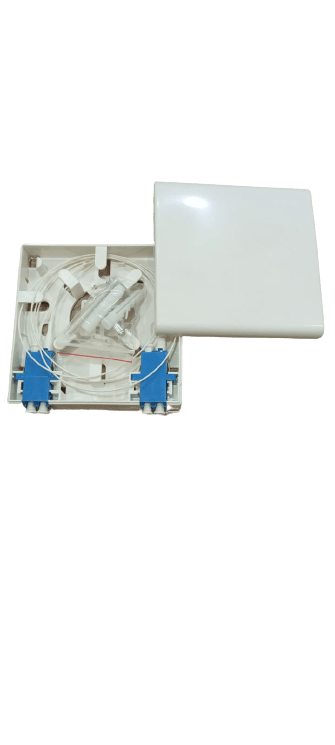 Fiber ATB loaded with LC/APC pigtails and adapters