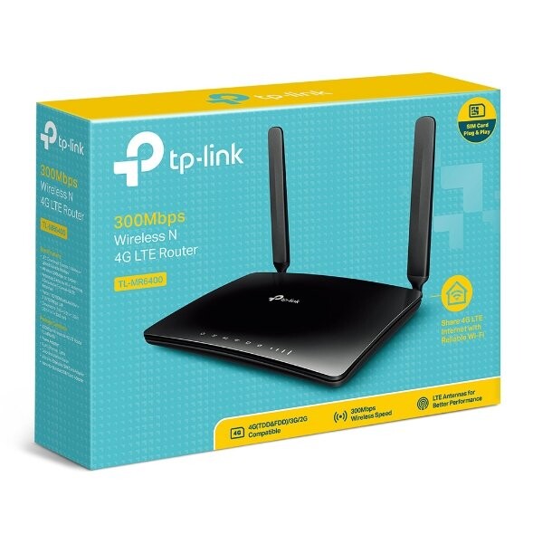TL-MR6400 300Mbps Wireless N 4G LTE Router