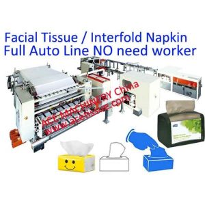 Full Automatic Interfold Napkin Machine With Auto Transfer To Packing Machine