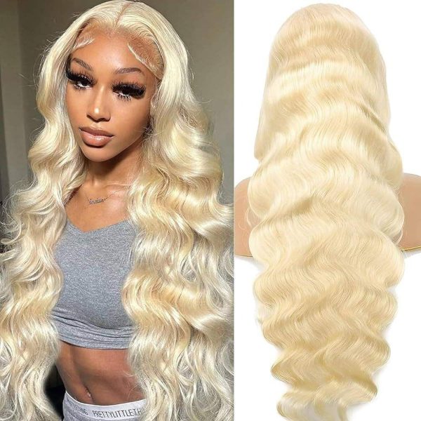 Blonde 613 Lace Front Wig Real Hair – Body Wave