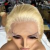 Blonde 613 Lace Front Wig Real Hair Hairline
