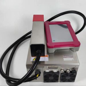 RS232 30W Fiber Laser Marking Machine QR Code For Packing Machine
