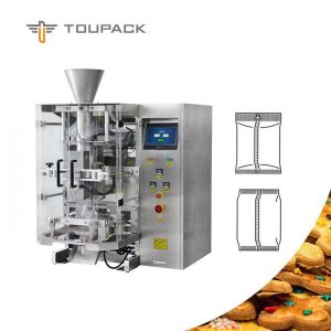 Vertical Form Fill Seal Packing Machine 3.4KW Automatic Bagger Vertical Form Fill Machine For Corn Powder