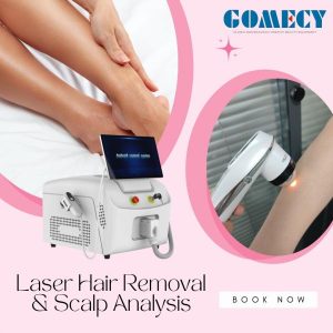 Professional Laser Hair Removal Machine Full Body Portable Laser Hair Removal Machine Scalp Hair Detect Skin Test Function