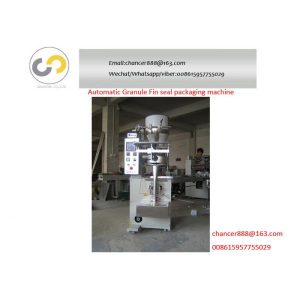 Automatic snacks fin seal packaging machine