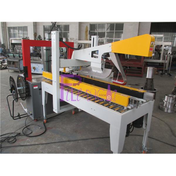 Semi Automatic Box Sealing Carton Bottle Packing Machine