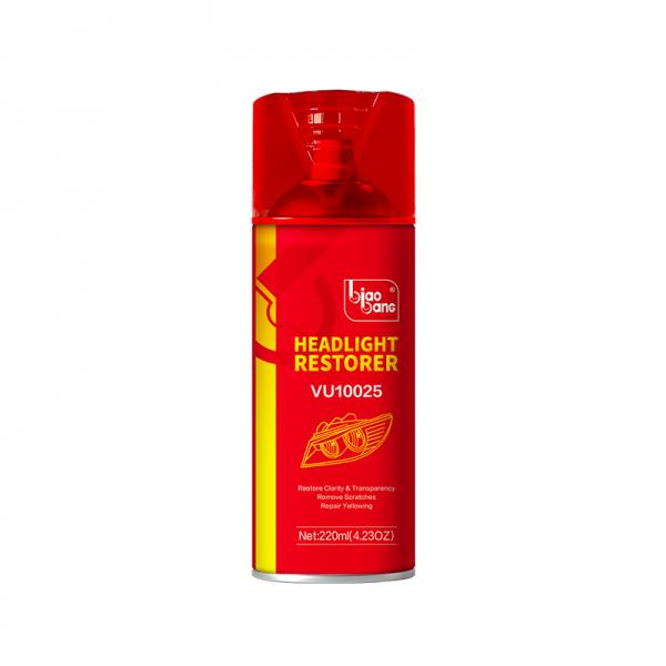 220ml Car Headlight Repair Spray Professional Removes Yellowing Surface Scratche And Oxidation